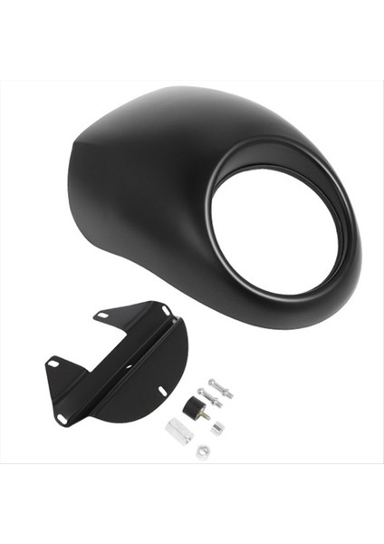 Motosiklet Far Kapağı Far Fairing Için Harley 883 XL1200 Motosiklet Modifiye Far Kapağı Mat Siyah (Yurt Dışından) fiyatları