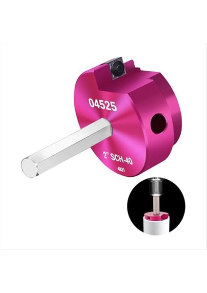 1pcs Pvc Boru Raybosu 2inch Blade Kafası, Pvc Boru Temizleme Raybası Boru Onarım Planı Için 3/8 Inç Hex Mil (Yurt Dışından) indirimleri