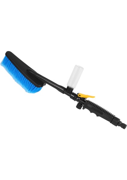 Araç Yıkama Fırçası Su Sprey Temizleme Aracı Yumuşak Kıl Uzun Saplı Duster (Yurt Dışından)