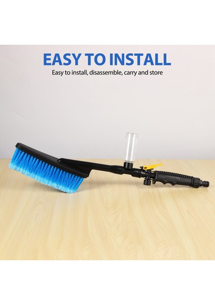 Araç Yıkama Fırçası Su Sprey Temizleme Aracı Yumuşak Kıl Uzun Saplı Duster (Yurt Dışından) fırsatları