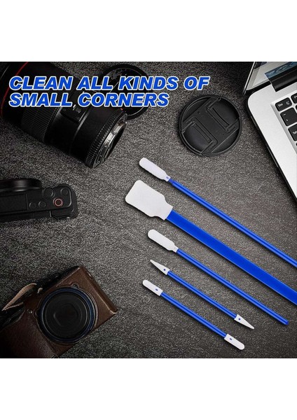 500 Paket Köpük Uç Temizleme Tavuk Kiti Temiz Oda Stick 5 Türleri Çok Amaçlı Köpük Swabs Lint Serbest Köpük Uç Sökme (Yurt Dışından) fırsatları