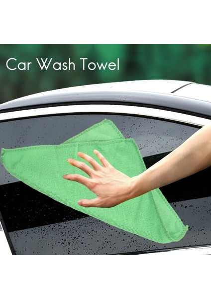 10PCS Pratik Yumuşak Yeni Araba Yıkama Havlu Temizleme Sütü Otomatik Yeşil Mikrofiber Yeşil Detaylandırma (Yurt Dışından) fiyatları