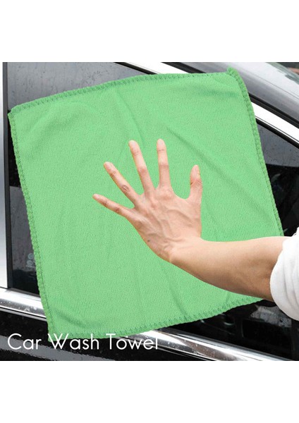10PCS Pratik Yumuşak Yeni Araba Yıkama Havlu Temizleme Sütü Otomatik Yeşil Mikrofiber Yeşil Detaylandırma (Yurt Dışından) modelleri