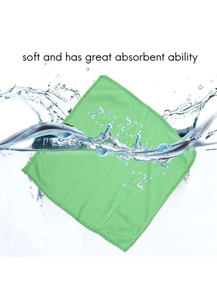 10PCS Pratik Yumuşak Yeni Araba Yıkama Havlu Temizleme Sütü Otomatik Yeşil Mikrofiber Yeşil Detaylandırma (Yurt Dışından) indirimleri