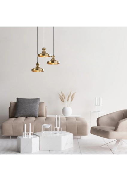 Antigua 3'lü Dekoratif Avize modelleri