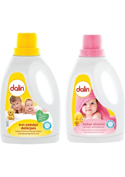 Sıvı Çamaşır Deterjanı 1500 ml Bahar Ninnisi Yumuşatıcı 1500 ml fiyatları