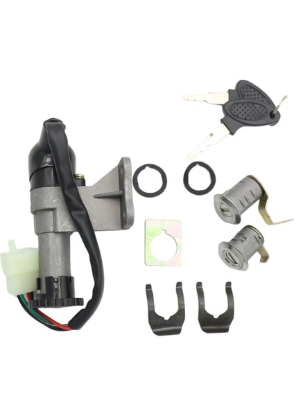 Motosiklet Kontak Anahtarı Anahtar Kilit Seti 50CC 150CC Gy6 Scooter Moped Taotao Jonway Roketa (Yurt Dışından) fırsatları