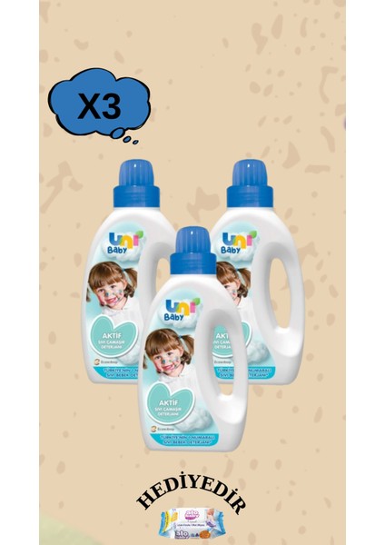 Deterjan 1500 ml 3 Adet