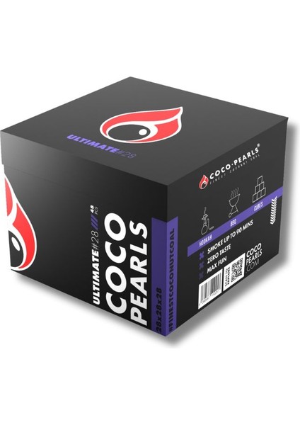 Cocopearls Nargile Kömürü #28MM modelleri