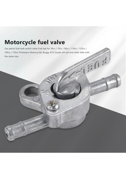 Kapatma Fonksiyonlu Moped, Scooter, Motosiklet ve Dörtlü Için Yakıt Musluğu Evrensel 6mm (Yurt Dışından) fırsatları