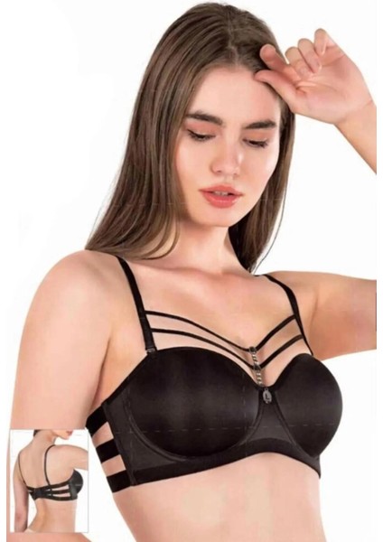 7014 Le Jardin Biyeli Şeritli Halkalı Sütyen Kadın