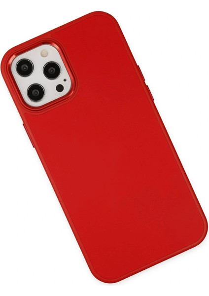 iPhone 12 Pro Max Kılıf Asya Deri Silikon - Kırmızı modelleri