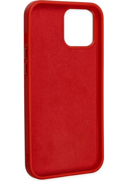 iPhone 12 Pro Max Kılıf Asya Deri Silikon - Kırmızı fırsatları