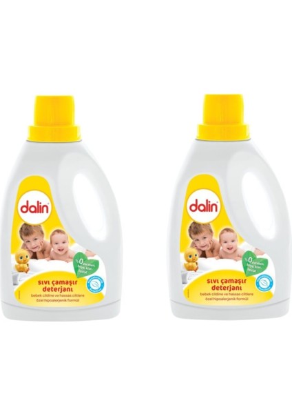 Bebek Sıvı Çamaşır Deterjanı 1500 ml x 2 Adet