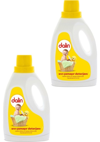 Sıvı Çamaşır Deterjanı 1,5 Lt x 2 Adet