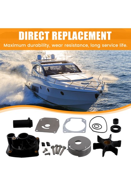 Dıştan Takma Karbüratör Onarım Kiti Su Pompası Pervane Onarım Kiti 0436957 0432955 0438591 Johnson Evirude Için (Yurt Dışından) indirimleri