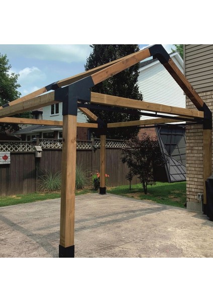 Pergola-Kamelya Çatılı Bağlantı Seti (Ahşaplar Hariç)