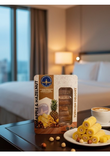 Ananas Antep Fıstıklı Lokum 125 gr – Ananas Meyveli & Fıstıklı Türk Lokumu – Taze ve Yumuşak fırsatları