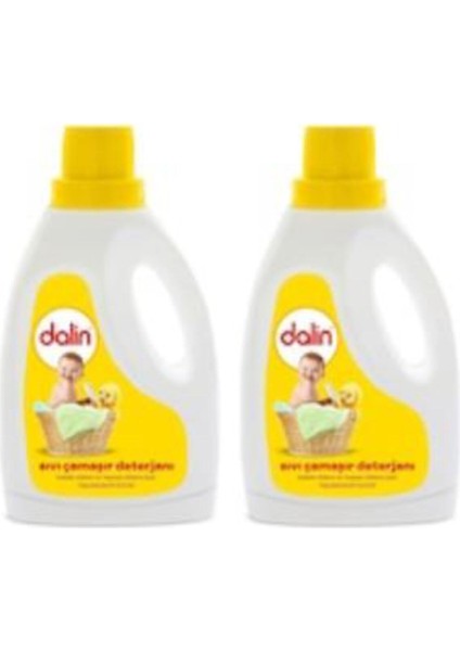 Hipoalerjenik Sıvı Çamaşır Deterjanı 20 Yıkama 2 x 1500 ml