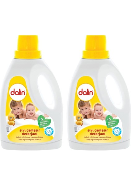 Çamaşır Deterjanı 1500 ml X2 Adet