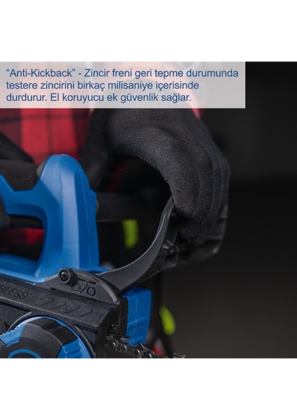 BC-TCS200 1X4.0AH Tek Akülü Ağaç Kesme Makinesi - 5910311400 fiyatları