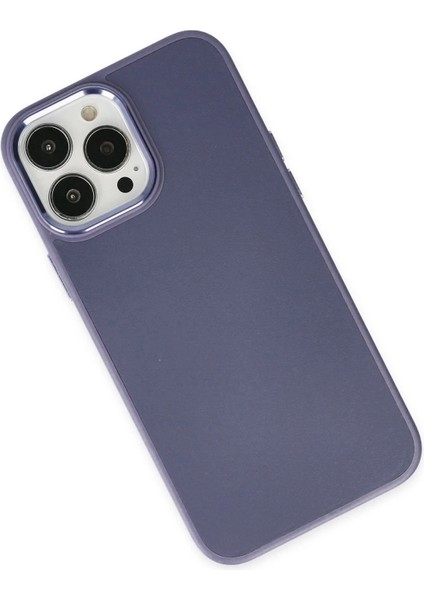 iPhone 13 Pro Kılıf Asya Deri Silikon - Mor modelleri