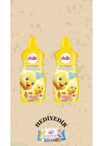 Çamaşır Deterjanı Bıcı Bıcı Kokulu 1500 ml 2 Adet