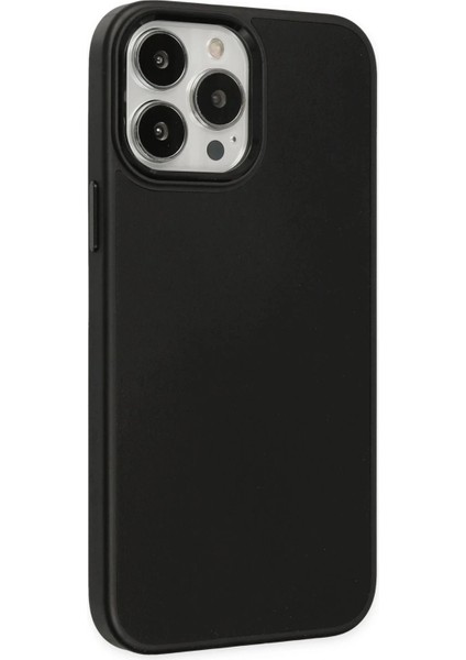 iPhone 13 Pro Max Kılıf Asya Deri Silikon - Siyah fiyatları