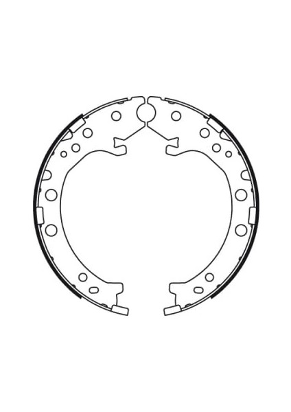 GS8789 - El Fren Balatası Arka - Trw