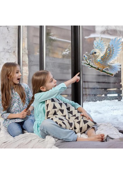 Noel Kırmızı Kuş Güneş Yakalayıcı Akrik Kolye (Yurt Dışından) indirimleri