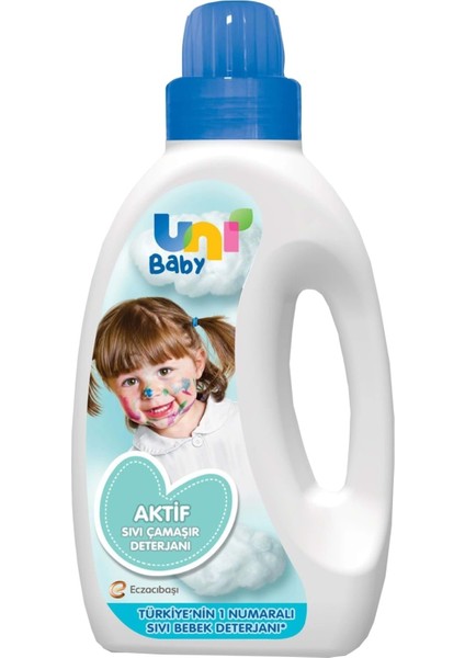 Sıvı Çamaşır Deterjanı 1500ML Aktif (Mavi) (5 Li Set) fiyatları