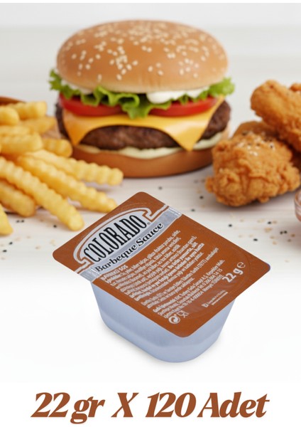 Barbekü Sos Küvet 22 gr 120 Adet