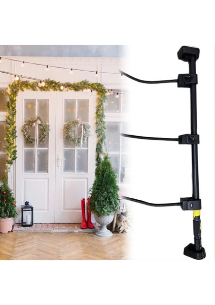 Ön Kapı Için Çelenk Askısı, Ayarlanabir 32 Inç-39 Inç Kapılar, Ağır Hizmet Tipi Noel Cadılar Bayramı Dekorasyon Sahibi (Yurt Dışından) fiyatları