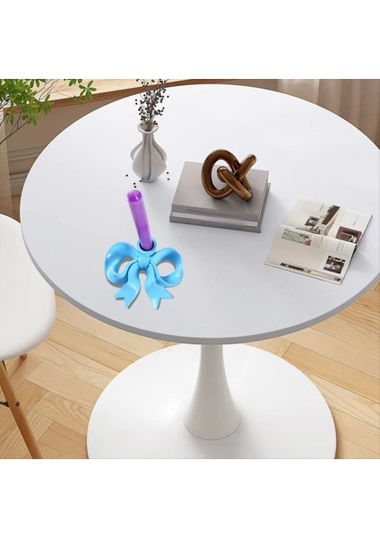 Bowcandlestick Tutucu Fit Pillar Mumlar Dekoratif Mum Stand Merkezi Ev Odası Partisi Yemek Tablo A (Yurt Dışından) fiyatları