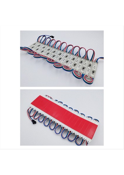 Renk 5050 3 LED Modülleri Rgb Su Geçirmez IP68 DC12V Parlaklık Kanalı Harfleri Için (Yurt Dışından) indirimleri