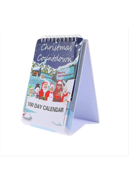 2025 Noel Gözyaşı Geri Sayım Masası Takvimi, 100 Günlük Noel Geri Sayım Takvimi, Duvar Sanatı Ev Dekoru Masası (Yurt Dışından)