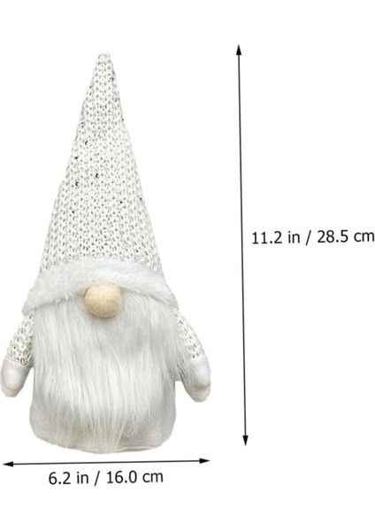 1pcs Noel Cüce Bebek Yüzü Olmayan Yaşlı Adam Karikatür Tarzı Noel Dekorasyon (Yurt Dışından) fiyatları