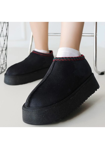 Foyk Siyah Süet Bot modelleri