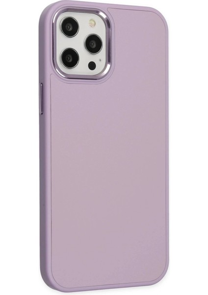 iPhone 12 Pro Max Kılıf Asya Deri Silikon - Lila fiyatları