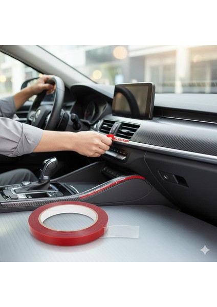 Çift Taraflı Şeffaf Süper Yapışkan Bant (1cm x 5m) modelleri