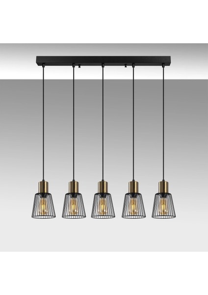 Dedza 5'li Dekoratif Sıralı Avize indirimleri