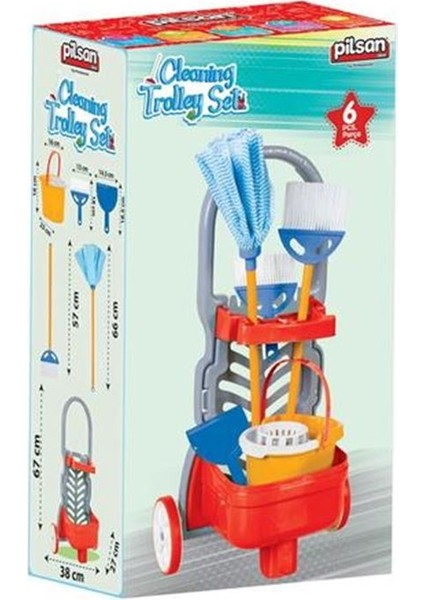 07 620 Arabalı Temizlik Seti fiyatları