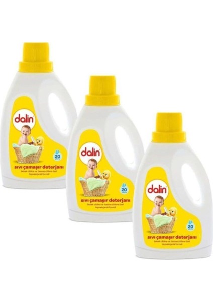 Çamaşır Deterjanı 1500 ml X3 Adet