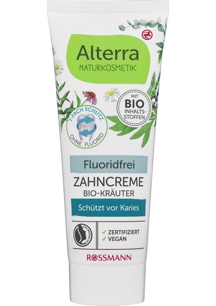 Diş Macunu Florürsüz 75 ml