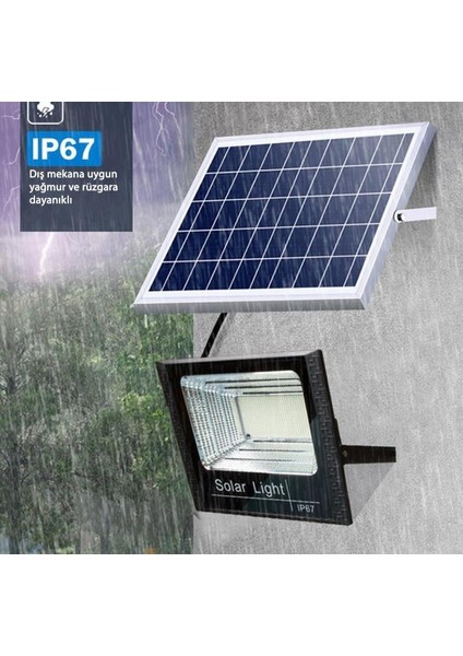 100 Güneş Enerjili Projektör Bahçe Aydınlatma Solar LED Dls fiyatları