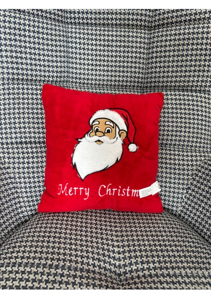 30 cm Peluş Noel Baba Yılbaşı Yastığı modelleri