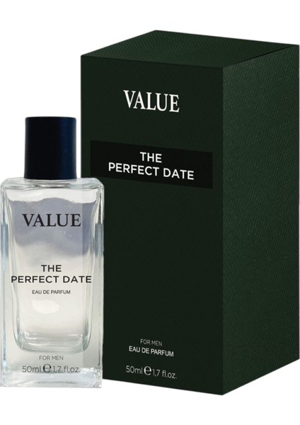 The Perfect Date Eau De Parfum For Men 50 ml – Aromatik Erkek Parfüm, Günlük Kullanım