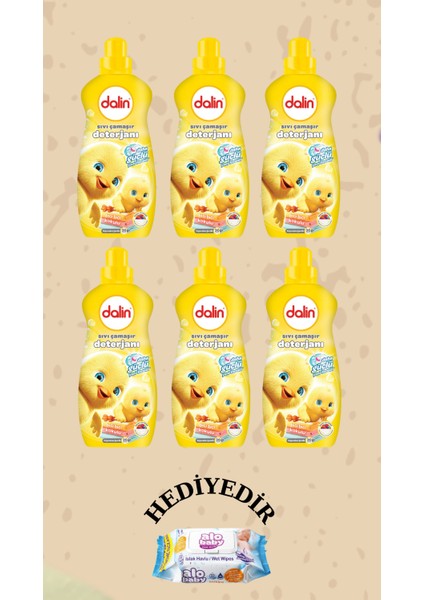 Çamaşır Deterjanı Bıcı Bıcı Kokulu 1500 ml 6 Adet