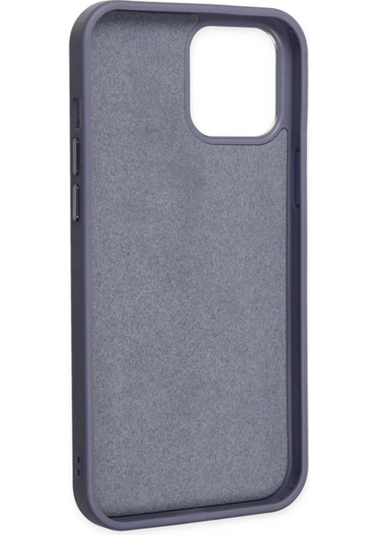 iPhone 12 Pro Max Kılıf Asya Deri Silikon - Mor fırsatları