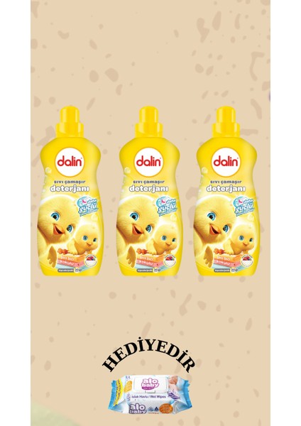 Çamaşır Deterjanı Bıcı Bıcı Kokulu 1500 ml 3 Adet
